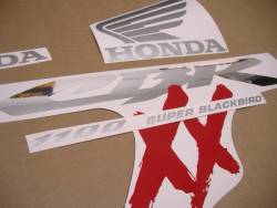 Stickers pattern for Honda CBR 1100 XX Blackbird 2000