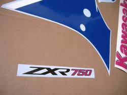 Decal set (OEM pattern) for Kawasaki ZXR750 '93