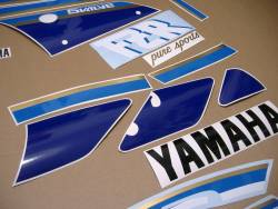 Yamaha FZR 1000 2LA 1988 complete stickers set