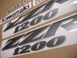 Decals (genuine pattern) for Kawasaki ZZR 1200