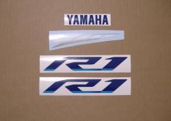 Yamaha YZF R1 2022 blue replacement sticker kit