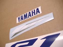 Logo graphics for Yamaha YZF R1 2022 blue