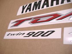 Yamaha TDM 900 2002 rn18 pattern emblems decal kit