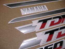 Decals for Yamaha TDM 850 3VD 1991 red model