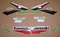 Kawasaki ZX10R Ninja 2021 OEM style decals set