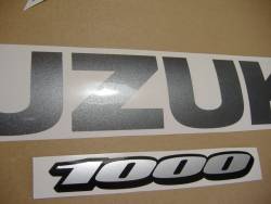 Suzuki GSXR 1000 2008 black labels graphics