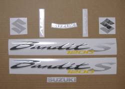 Suzuki Bandit 1200s 2006 restoration decal set