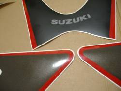 Suzuki GSXR 1000 2006 black decal set