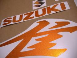 Suzuki Hayabusa 1340 mk2 2008 orange graphics