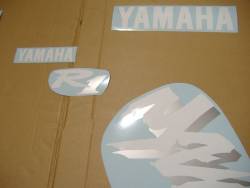 Yamaha R1 1998 4xv blue adhesives set