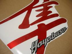 Stickers (pearl red) for Suzuki Hayabusa mk1 '99