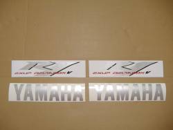 Yamaha YZF-R1 2008 RN19 wine red stickers set