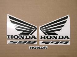 Honda 599 Hornet 2004 pattern sticker logo set