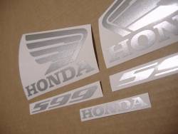 Honda 599 Hornet 2005 replacement decal set
