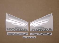 Honda 599 Hornet 2006 reproduction decal kit
