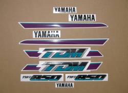 Yamaha TDM850 1992 3VD pattern decals kit