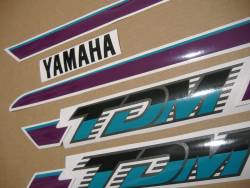 Decals for Yamaha TDM 850 1992 silver version