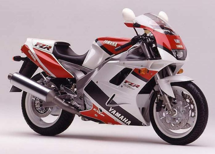 Decals for Yamaha FZR 1000 1992 3le white version