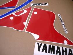 Yamaha FZR 1000 3le 1991 OEM pattern graphics
