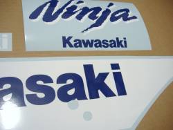 Stickers for Kawasaki zx-7 ninja 1989 h1 green model
