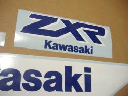 Kawasaki zxr 750 1989 h1 restoration stickers