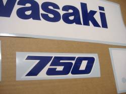 Kawasaki zxr 750 1990 h2 reproduction stickers