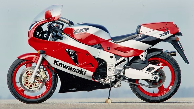 Decals for Kawasaki zxr 750 1990 h2 red version