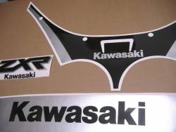 Kawasaki zxr 750 1990 h2 genuine pattern stickers