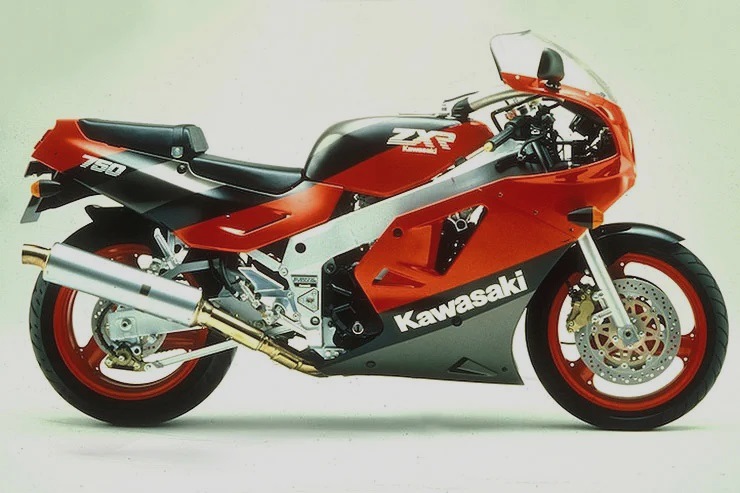 Stickers for Kawasaki zxr 750 1989 h1 red model