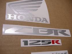 Stickers for Honda CBR 125r 2012 black model