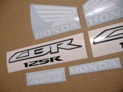 Honda CBR 125 R 2014 replacement decals kit