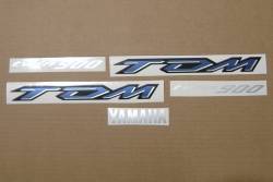 Yamaha TDM 900 2003 blue restoration decals set