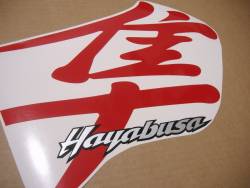 Red stickers for Suzuki hayabusa 1300 k1