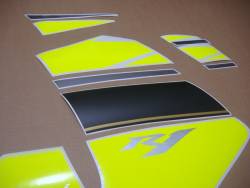 Neon yellow graphics for Yamaha R1 2008 4c8