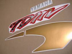 Yamaha TDM 850 4tx 1997 bronze gold graphics kit