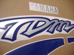 Yamaha TDM 850 4tx 1998 replacement decal set