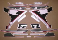Yamaha FZ 750 3kt 1991 OEM replacement decals
