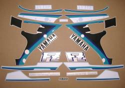 Yamaha FZ 750 3kt 1990 replacement stickers kit