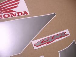 Honda CBR 125 R 2004 black/grey pattern decals