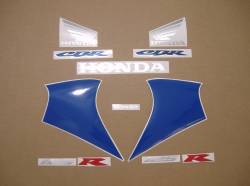 Honda CBR 125R 2004 blue version stickers