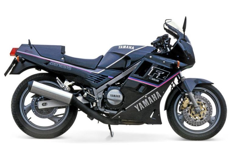Yamaha FZ 750 black 1993 version stickers set