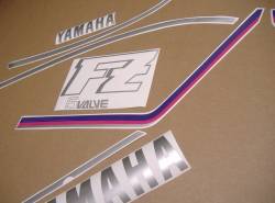 Yamaha FZ750 black 1993 OEM pattern sticker kit