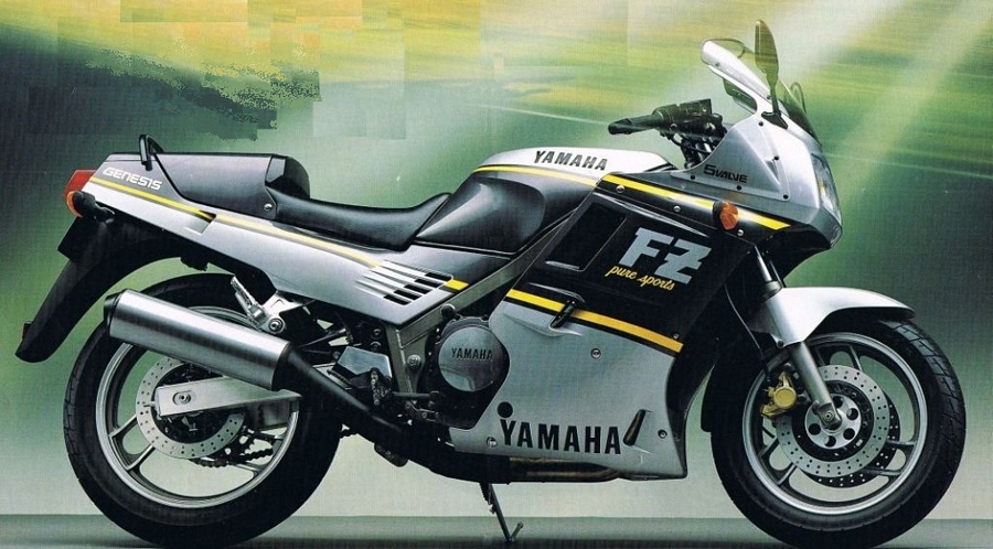 Decals for Yamaha FZ 750 2MG 1989 grey/black