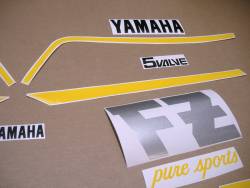 Yamaha FZ750 2MG 1989 OEM pattern sticker set