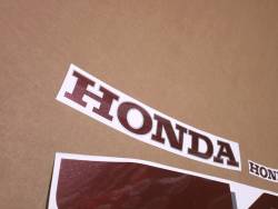 Decals (red genuine pattern) for Honda VFR rc36