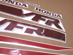 Honda VFR 750 f 1992 red verion graphics kit