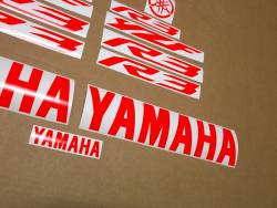 Neon red stickers for Yamaha YZF R3 300