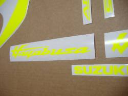 Neon yellow decals for Suzuki hayabusa 2021 m1
