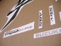 Suzuki hayabusa 2021 chrome mirror grey logo emblems