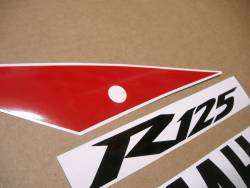 Yamaha R125 2010 oem pattern replacement graphics